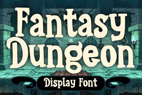 Fantasy Dungeon: A Medieval Font for Modern Creators