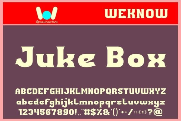 Juke Box: The Bold Serif That Commands Attention