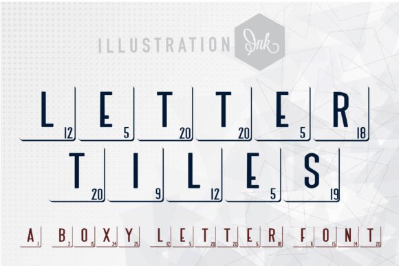 Letter Tiles: The Playful Sans Serif for Board Game Vibes