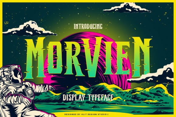 Morvien: A Typeface for Edgy, Modern Design