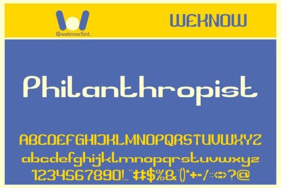 Philanthropist: An Enchanting Display Serif for Bold Brands