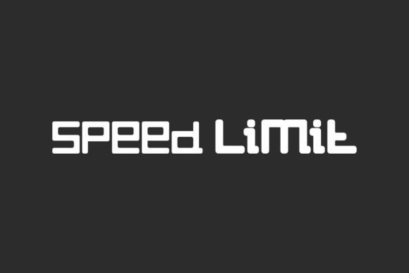 Speed Limit: A Display Font Built for Action and Impact